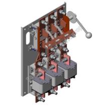 Рубильник РБ 10 1000А правый