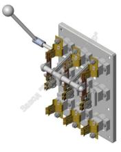 РПБ 2 250А левый (медь/фарфор)